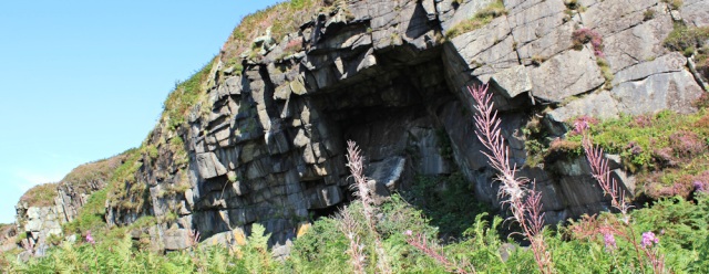 33 Preaching Cave, Ruth's coastal walk, Isle of Arran